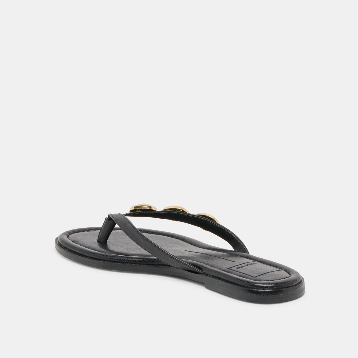 Juny Black Leather Sandals | Dolce Vita Recommended