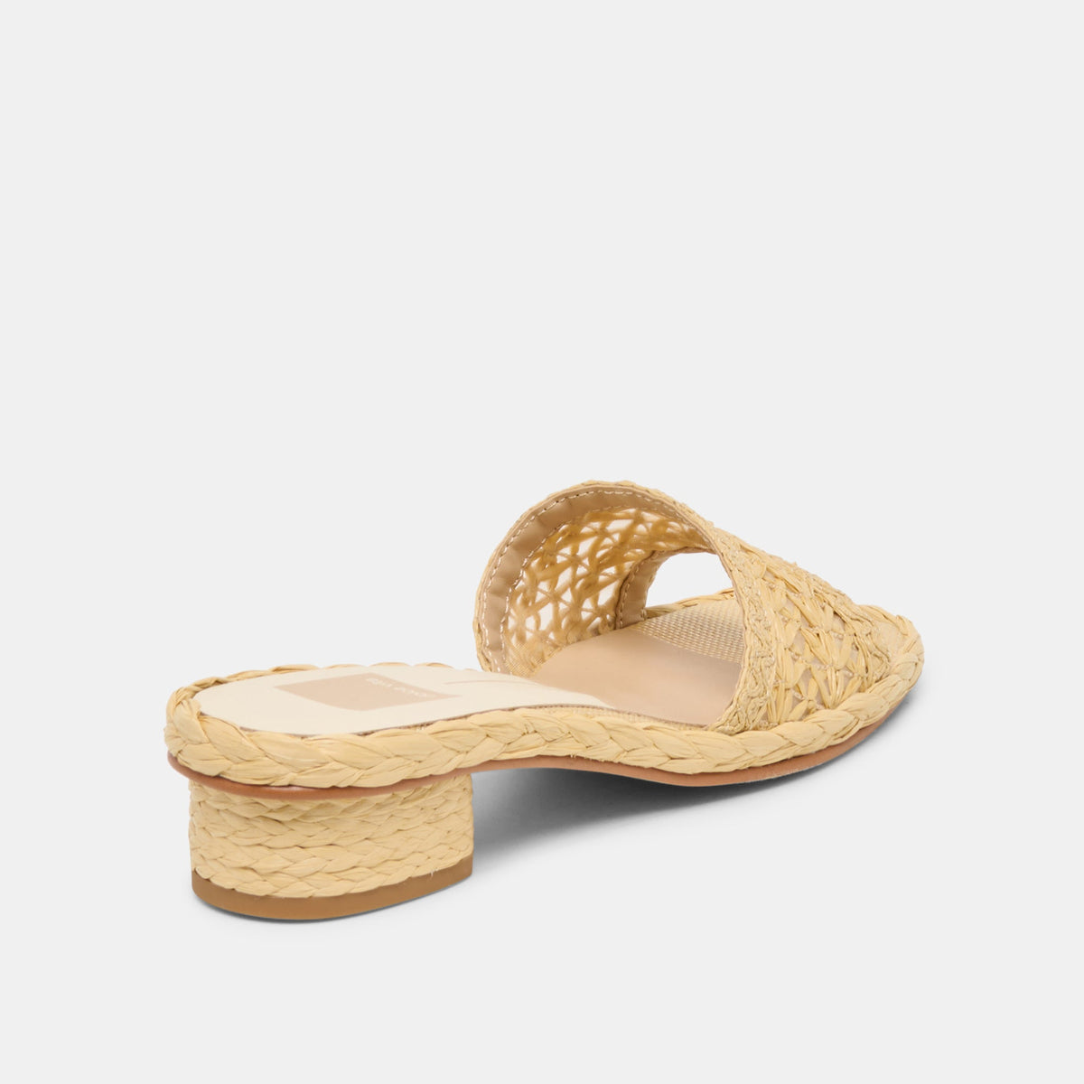 Dixi Lt Natural Cross Hatch Raffia Sandals | Dolce Vita Signature