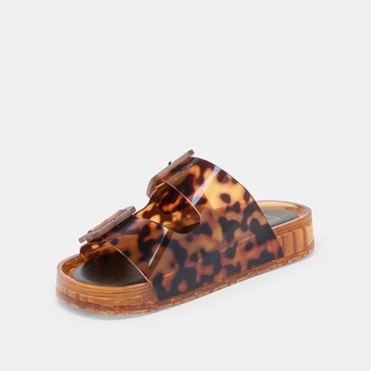 Julio Tortoise Vinyl Sandals | Dolce Vita Best Seller