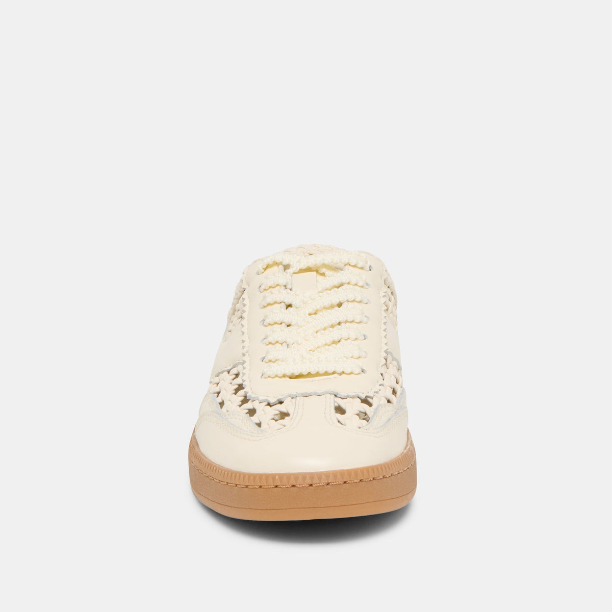 Notice Slide Woven Off White Woven Stella Sneakers | Dolce Vita New