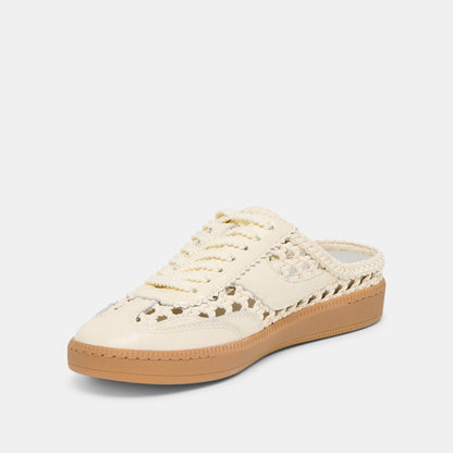 Notice Slide Woven Off White Woven Stella Sneakers | Dolce Vita New