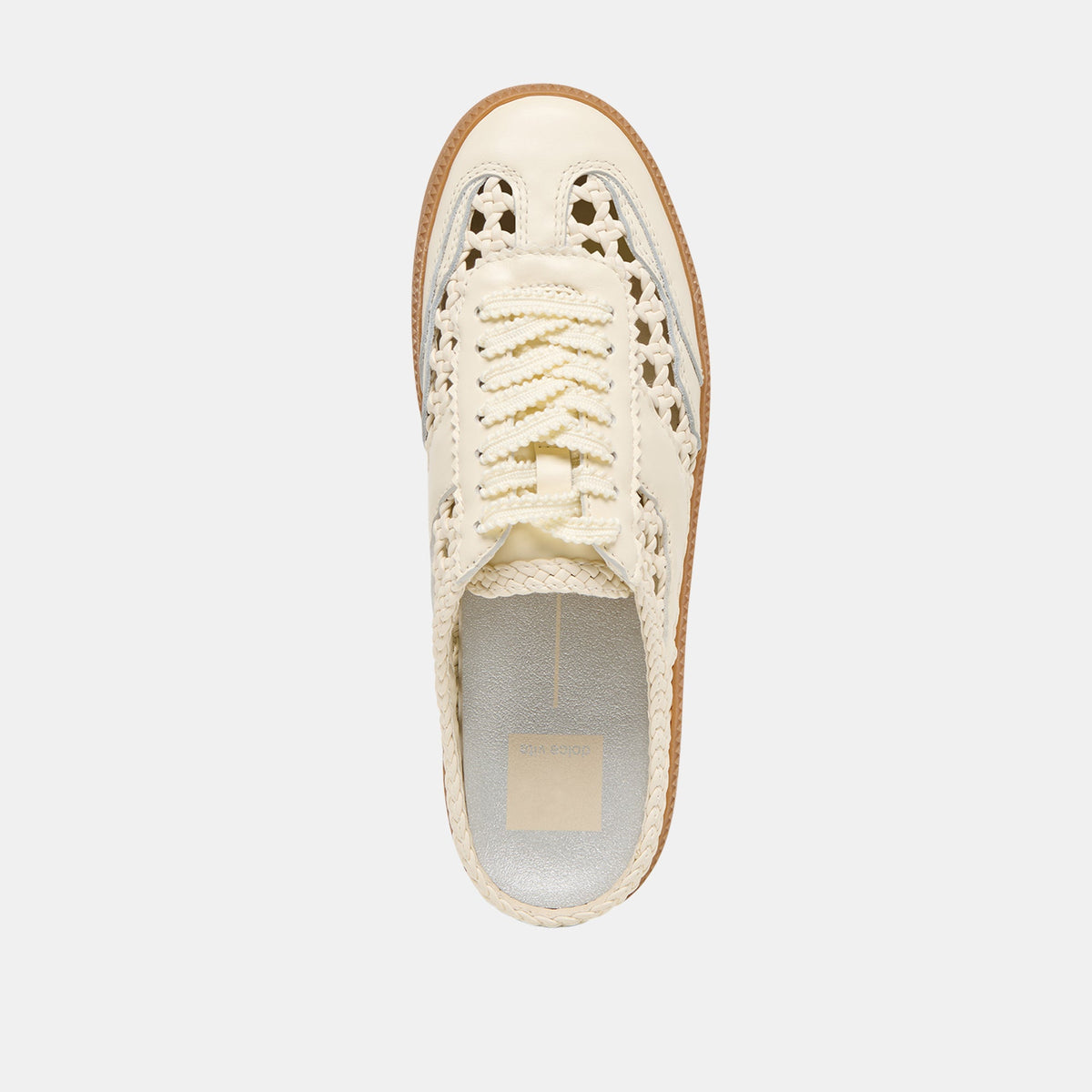 Notice Slide Woven Off White Woven Stella Sneakers | Dolce Vita New