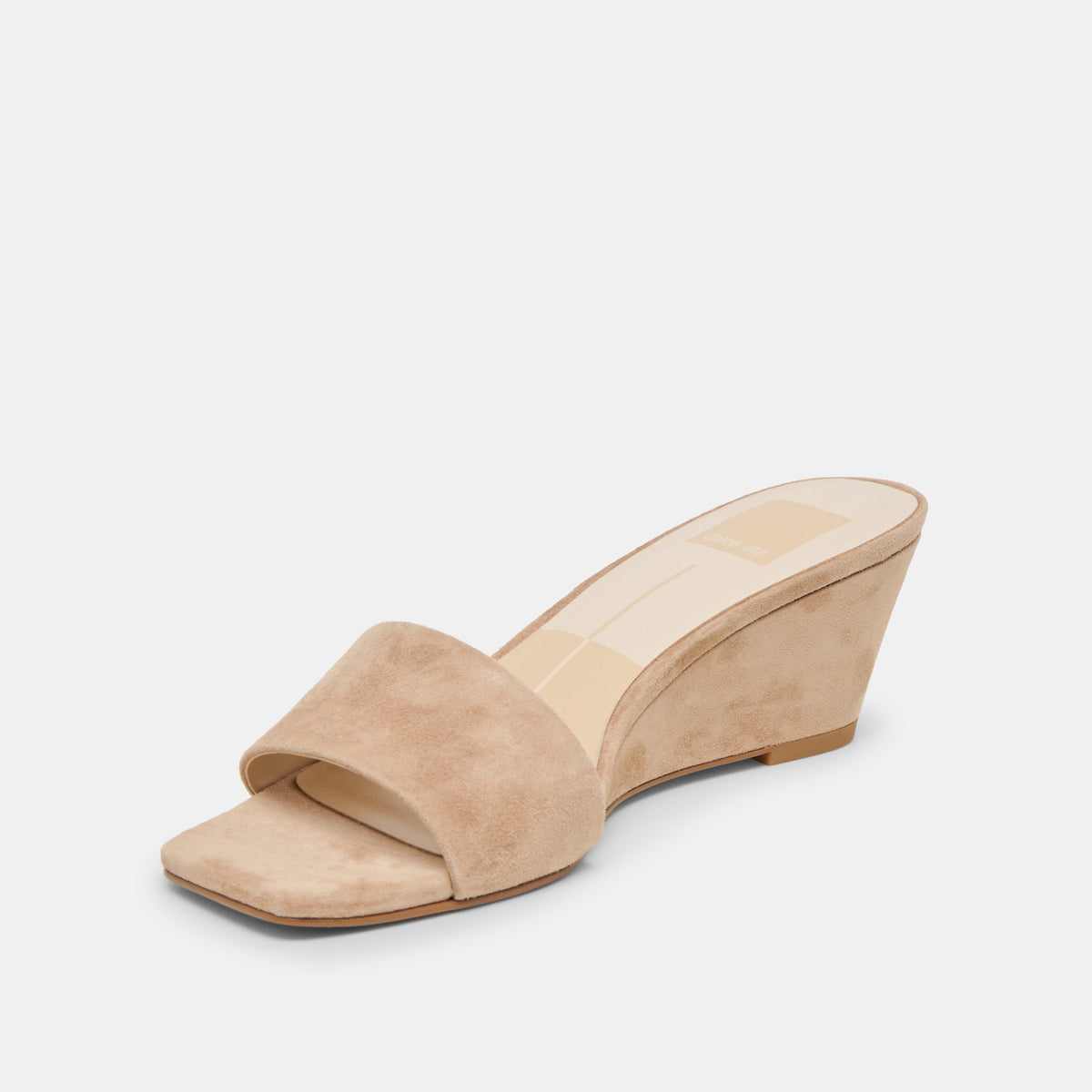 Qaily Camel Suede Wedges | Dolce Vita Great Value