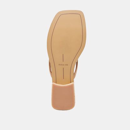 BARTY SANDALS LIGHT TAN LEATHER
 – Dolce Vita | Dolce Vita Customer Favorite
