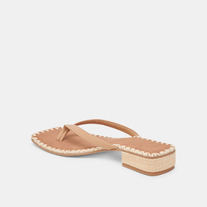 BARTY SANDALS LIGHT TAN LEATHER
 – Dolce Vita | Dolce Vita Customer Favorite