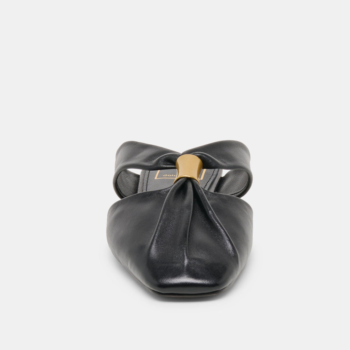Franey Black Leather Flats | Dolce Vita Exclusive