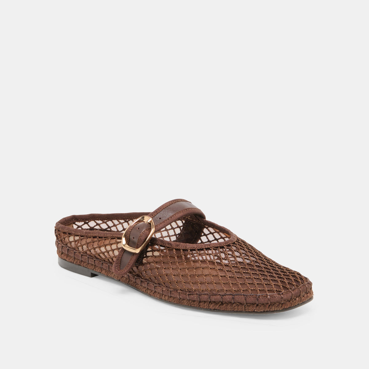 Milie Chocolate Woven Mesh Flats | Dolce Vita Smart Buy
