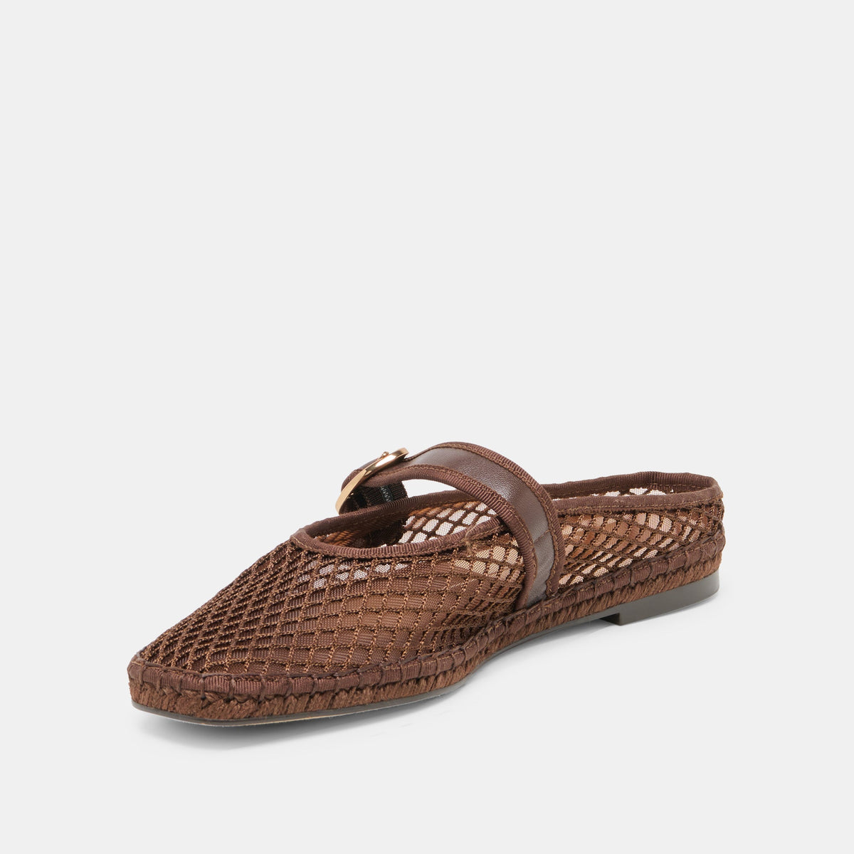 Milie Chocolate Woven Mesh Flats | Dolce Vita Smart Buy