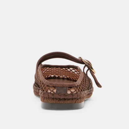 Milie Chocolate Woven Mesh Flats | Dolce Vita Smart Buy