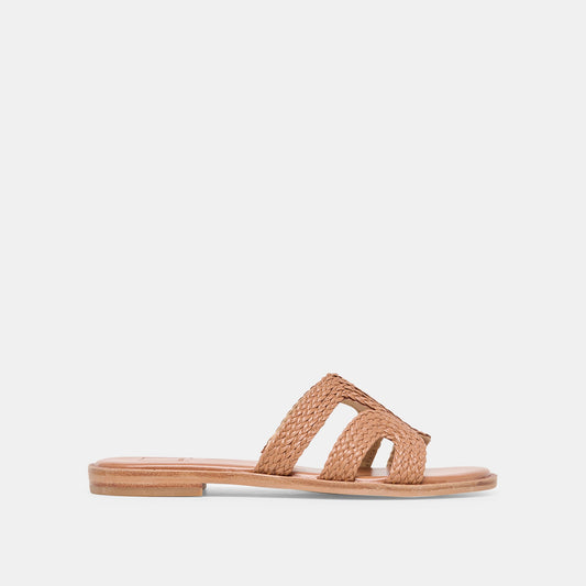 EMON Caramel Stella Slide Open-Toe Sandals | Dolce Vita Popular