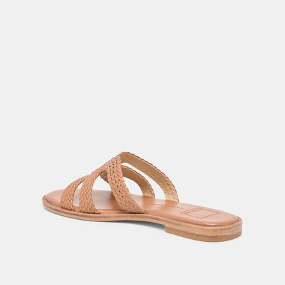 EMON Caramel Stella Slide Open-Toe Sandals | Dolce Vita Popular