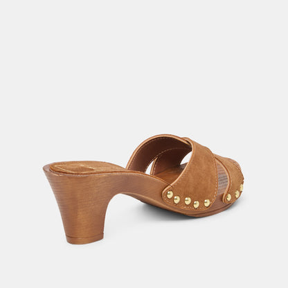 Averie Brown Nubuck Heels | Dolce Vita Exclusive