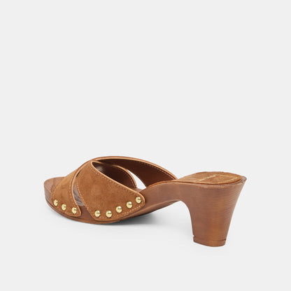 Averie Brown Nubuck Heels | Dolce Vita Exclusive