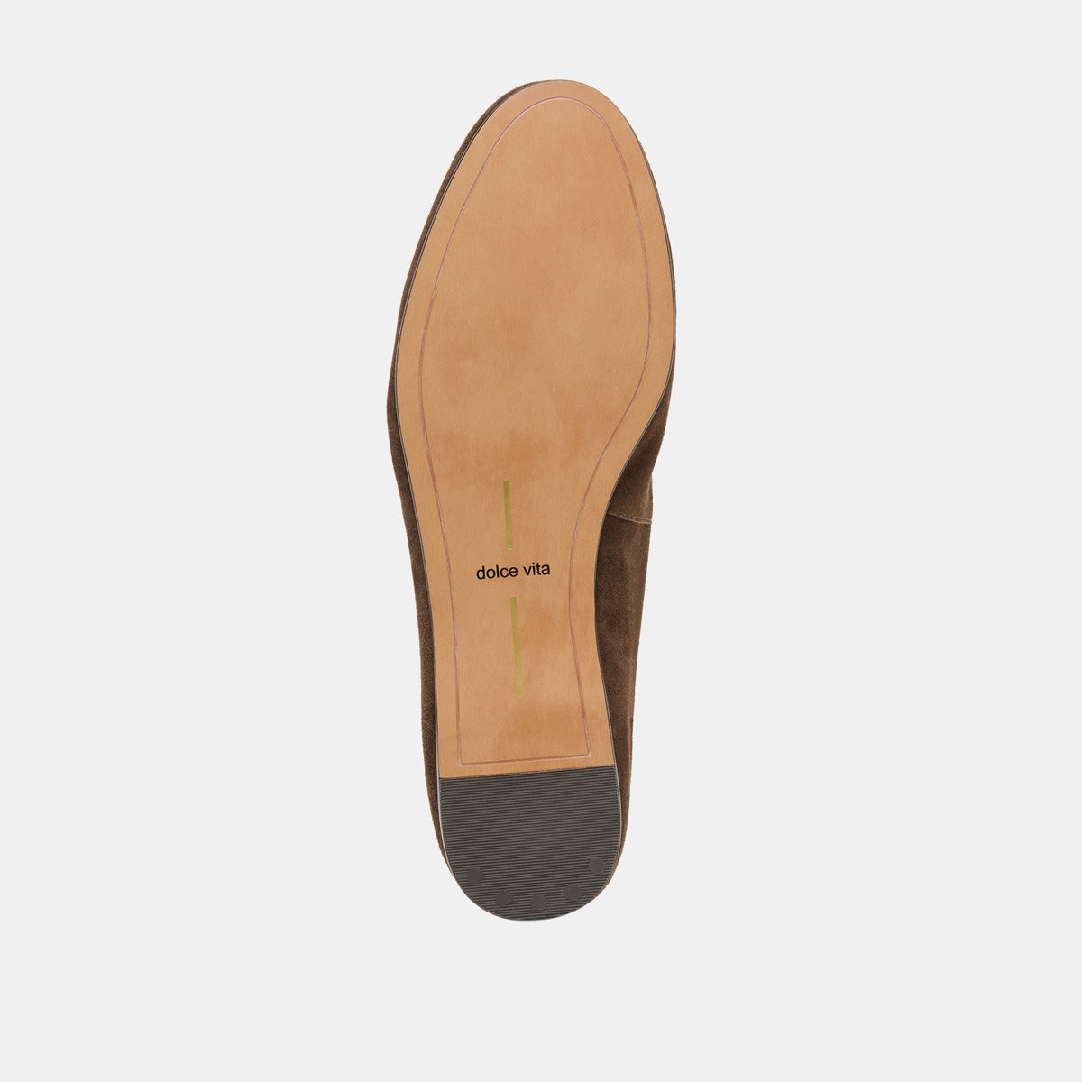 Eila Dk Brown Suede Flats | Dolce Vita Classic