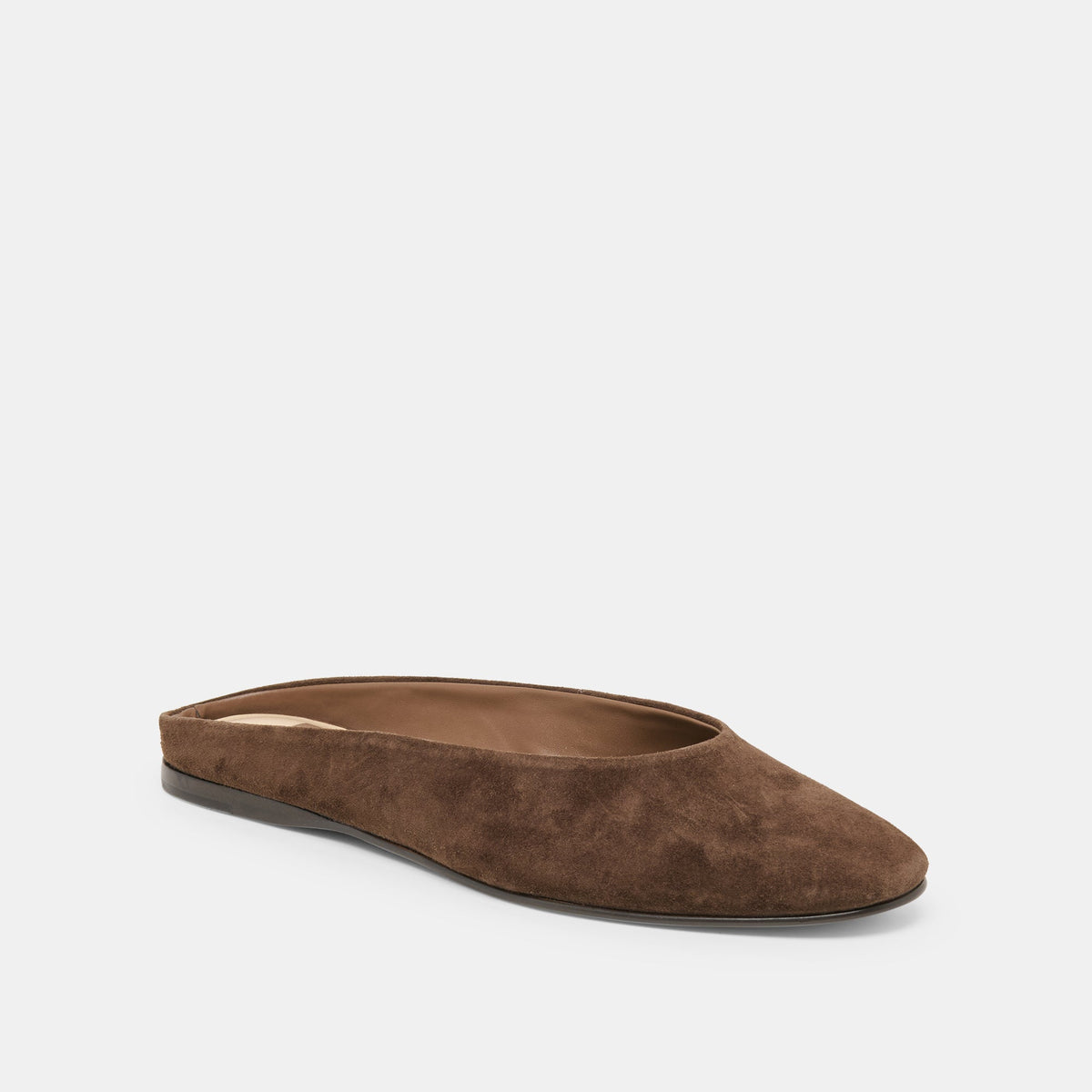 Eila Dk Brown Suede Flats | Dolce Vita Classic