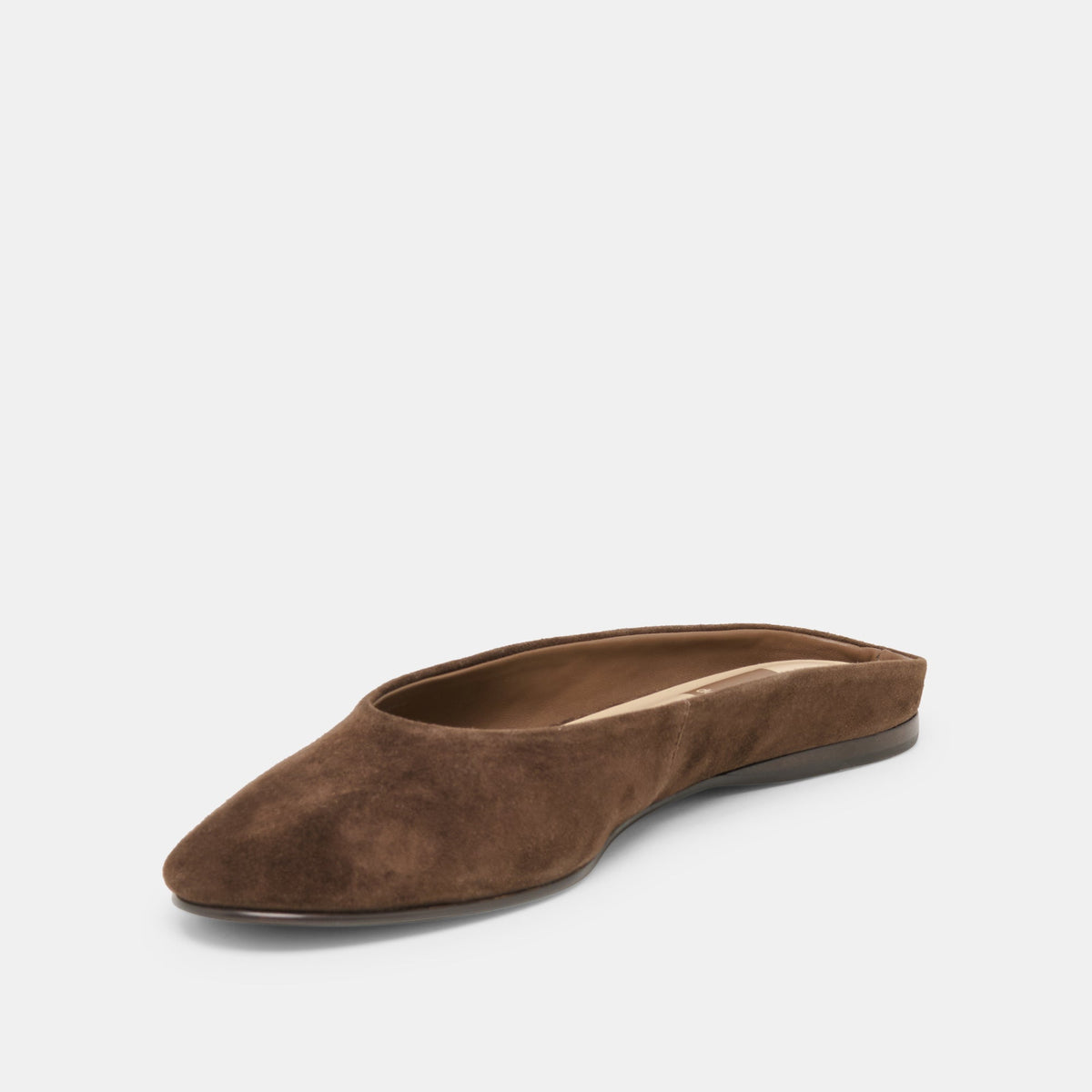 Eila Dk Brown Suede Flats | Dolce Vita Classic