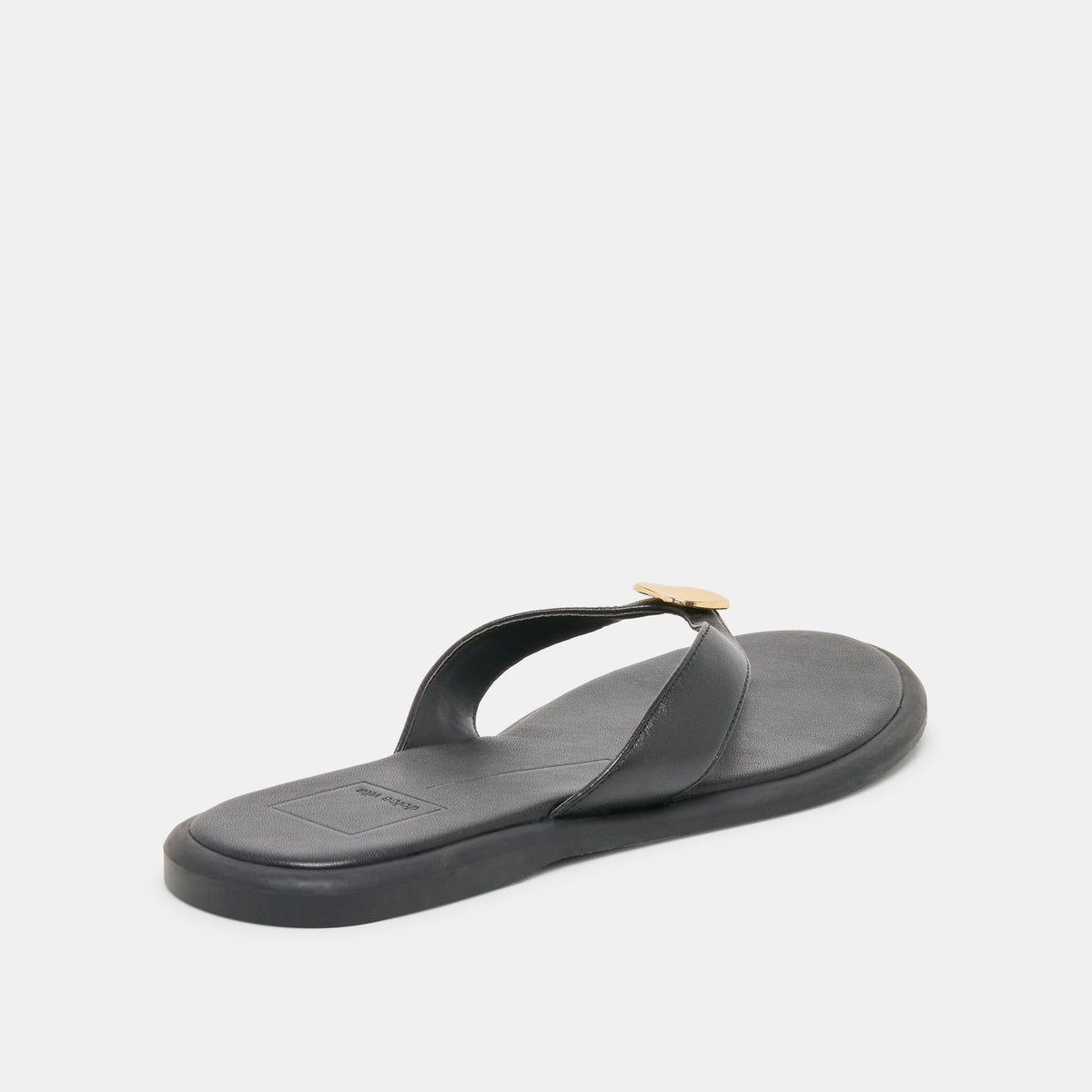 Jaina Black Leather Sandals | Dolce Vita Exclusive