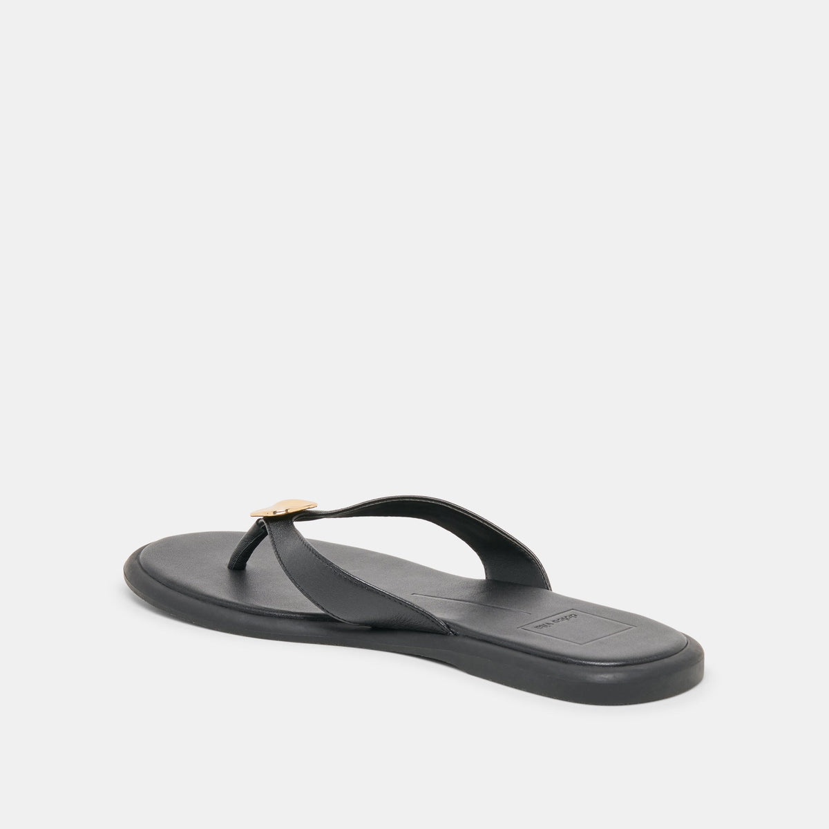 Jaina Black Leather Sandals | Dolce Vita Exclusive
