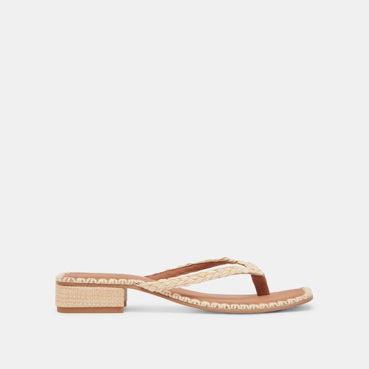 BARTY SANDALS LT NATURAL RAFFIA
 – Dolce Vita | Dolce Vita Latest