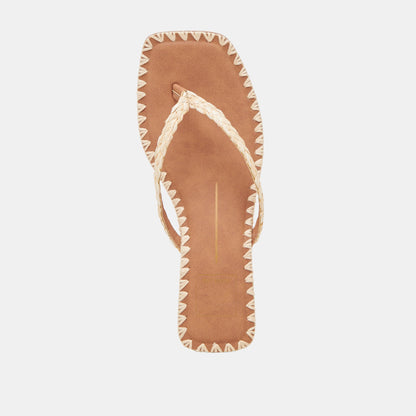 BARTY SANDALS LT NATURAL RAFFIA
 – Dolce Vita | Dolce Vita Latest