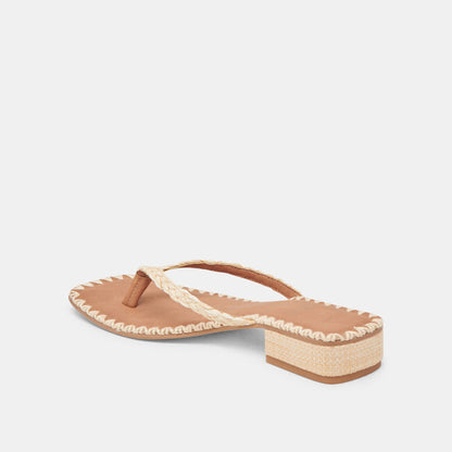 BARTY SANDALS LT NATURAL RAFFIA
 – Dolce Vita | Dolce Vita Latest