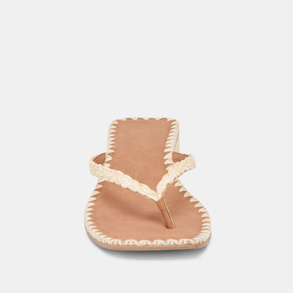 BARTY SANDALS LT NATURAL RAFFIA
 – Dolce Vita | Dolce Vita Latest