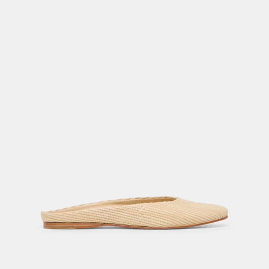 Eila Lt Natural Raffia Flats | Dolce Vita Recommended