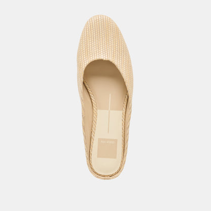 Eila Lt Natural Raffia Flats | Dolce Vita Recommended