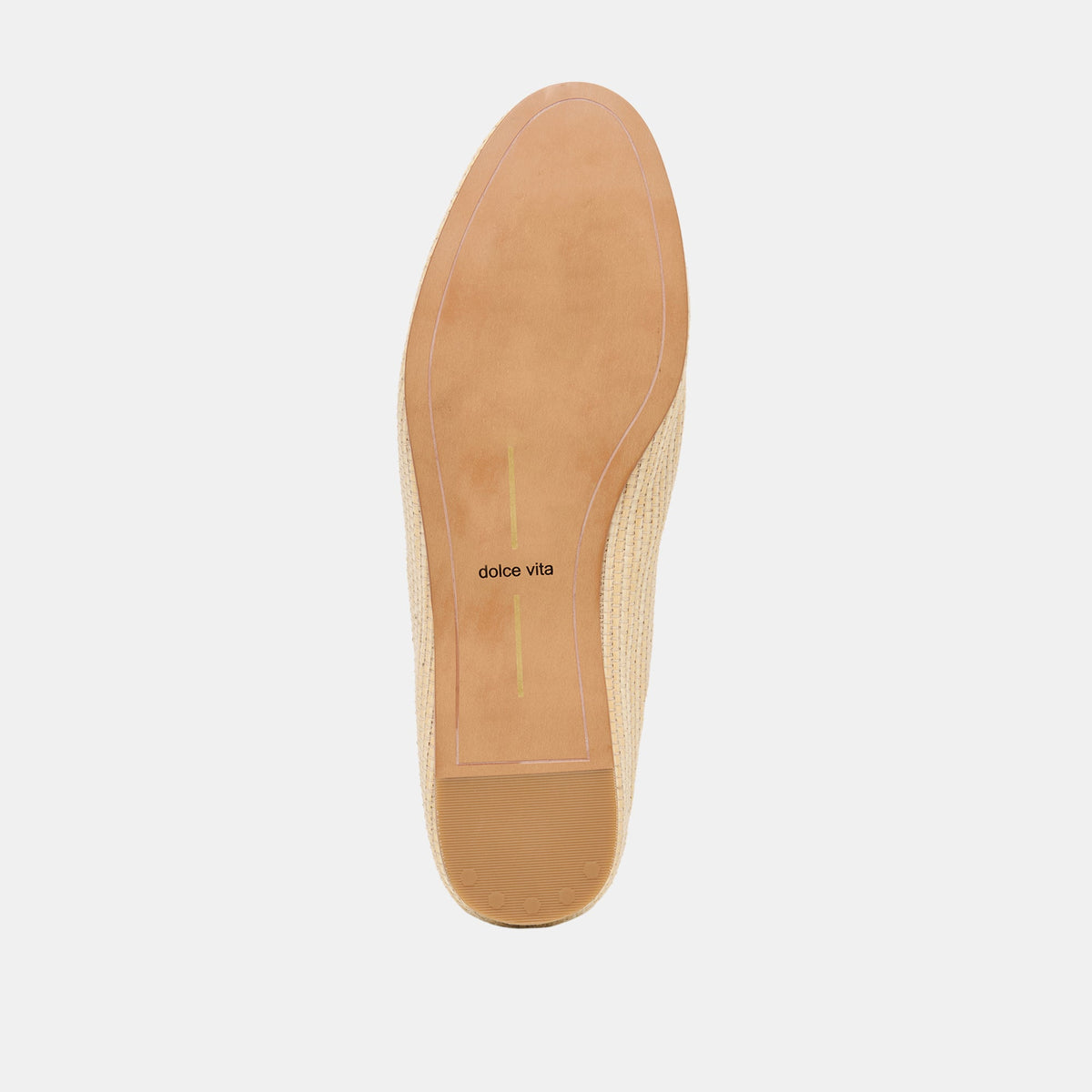 Eila Lt Natural Raffia Flats | Dolce Vita Recommended