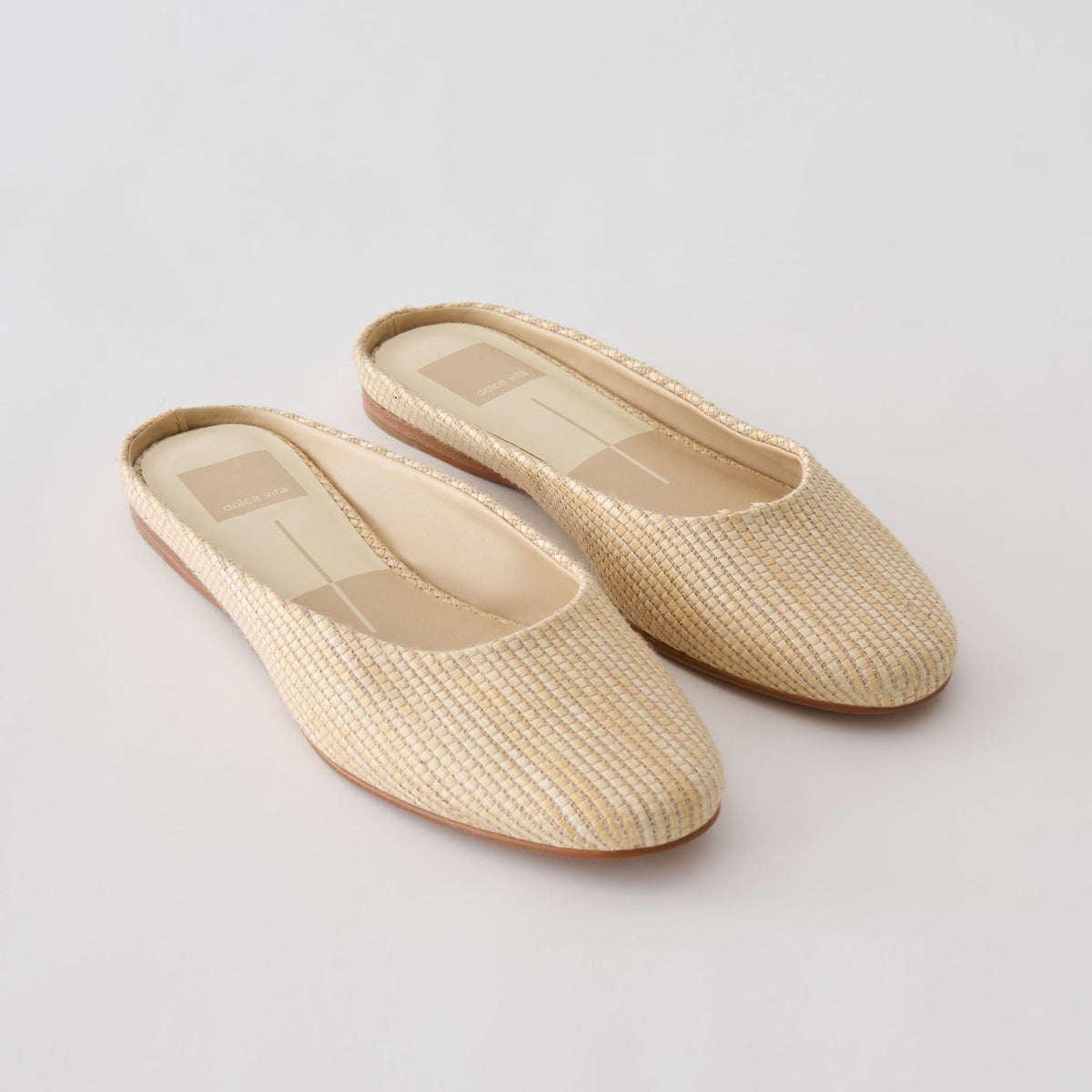 Eila Lt Natural Raffia Flats | Dolce Vita Recommended