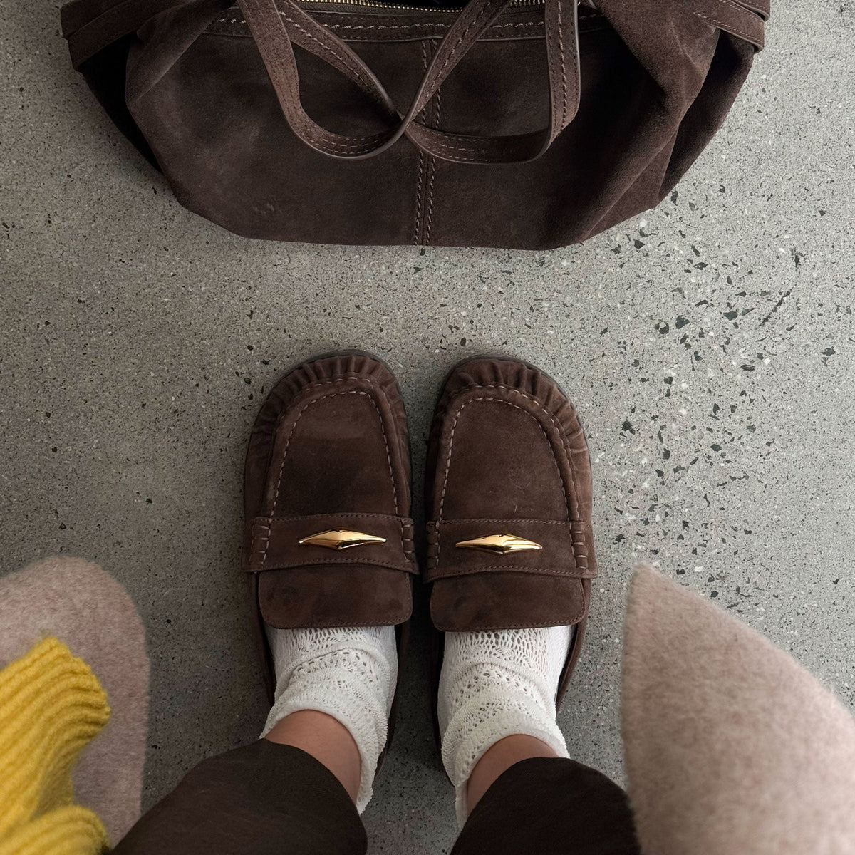 Jodero Dk Brown Suede Flats | Dolce Vita Best Price
