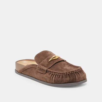 Jodero Dk Brown Suede Flats | Dolce Vita Best Price