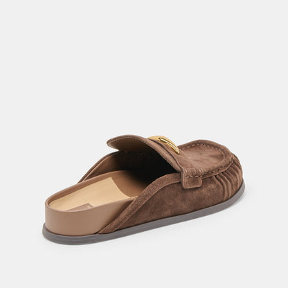 Jodero Dk Brown Suede Flats | Dolce Vita Best Price