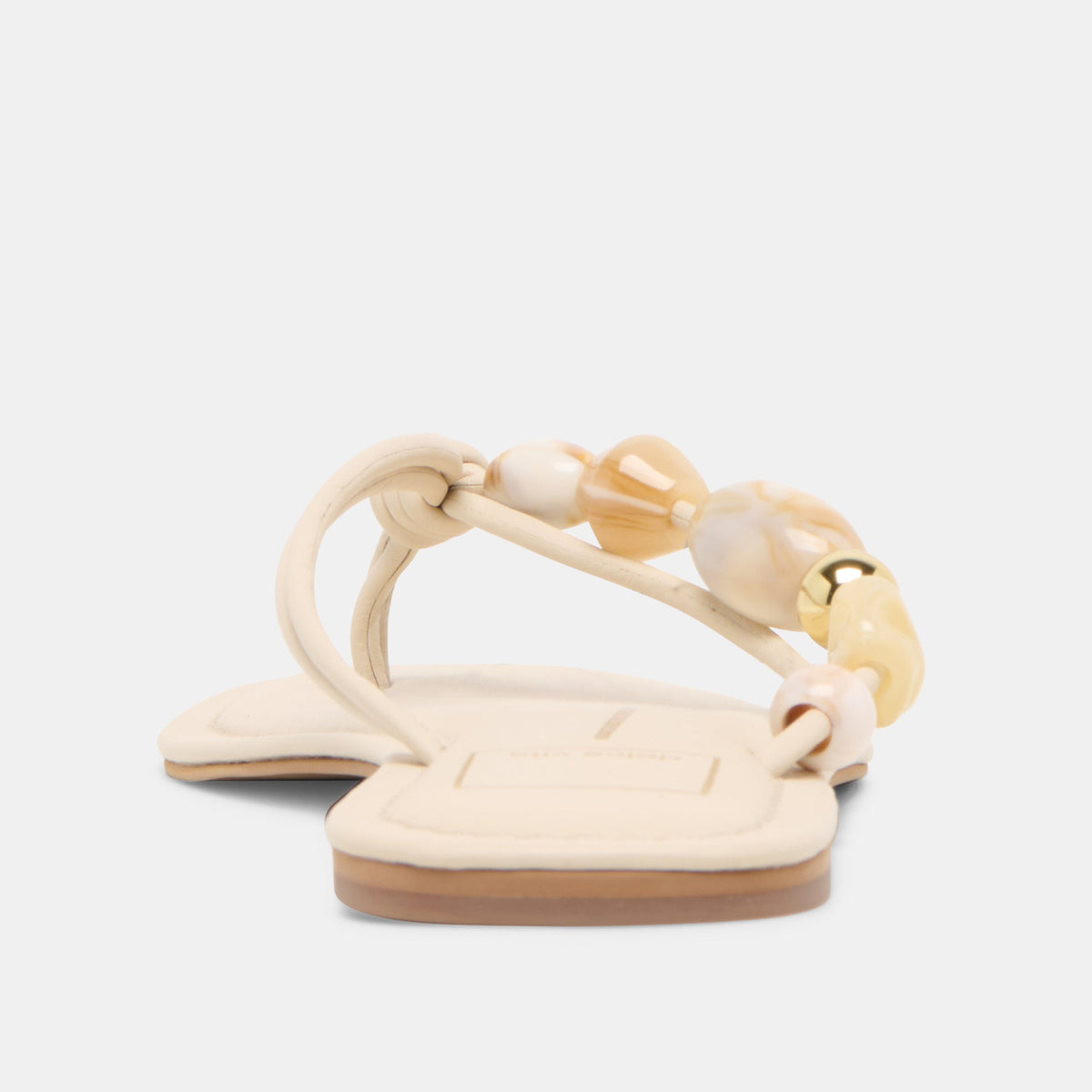 Cely Ivory Leather Sandals | Dolce Vita Latest