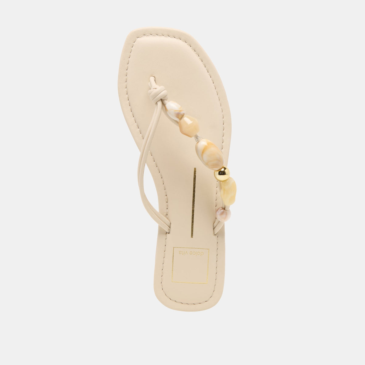 Cely Ivory Leather Sandals | Dolce Vita Latest