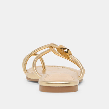 Louiz Gold Stella Sandals | Dolce Vita Smart Buy