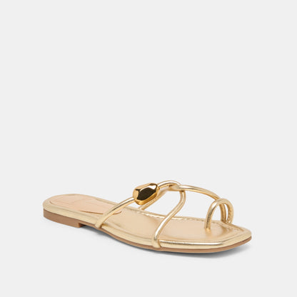 Louiz Gold Stella Sandals | Dolce Vita Smart Buy