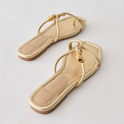 Louiz Gold Stella Sandals | Dolce Vita Smart Buy