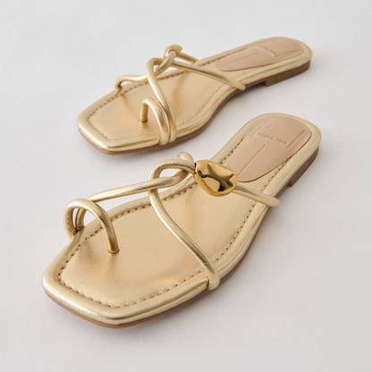 Louiz Gold Stella Sandals | Dolce Vita Smart Buy