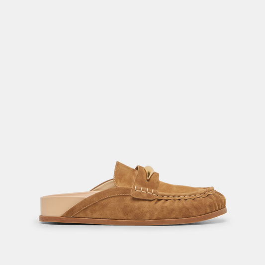 Jodero Lt Brown Suede Flats | Dolce Vita Great Value
