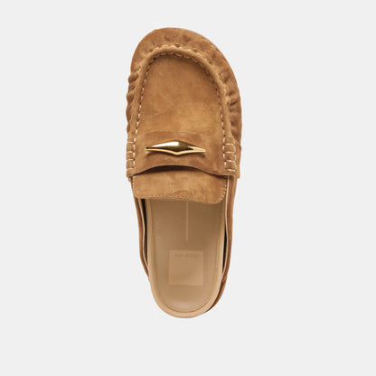 Jodero Lt Brown Suede Flats | Dolce Vita Great Value