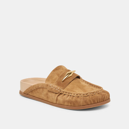 Jodero Lt Brown Suede Flats | Dolce Vita Great Value
