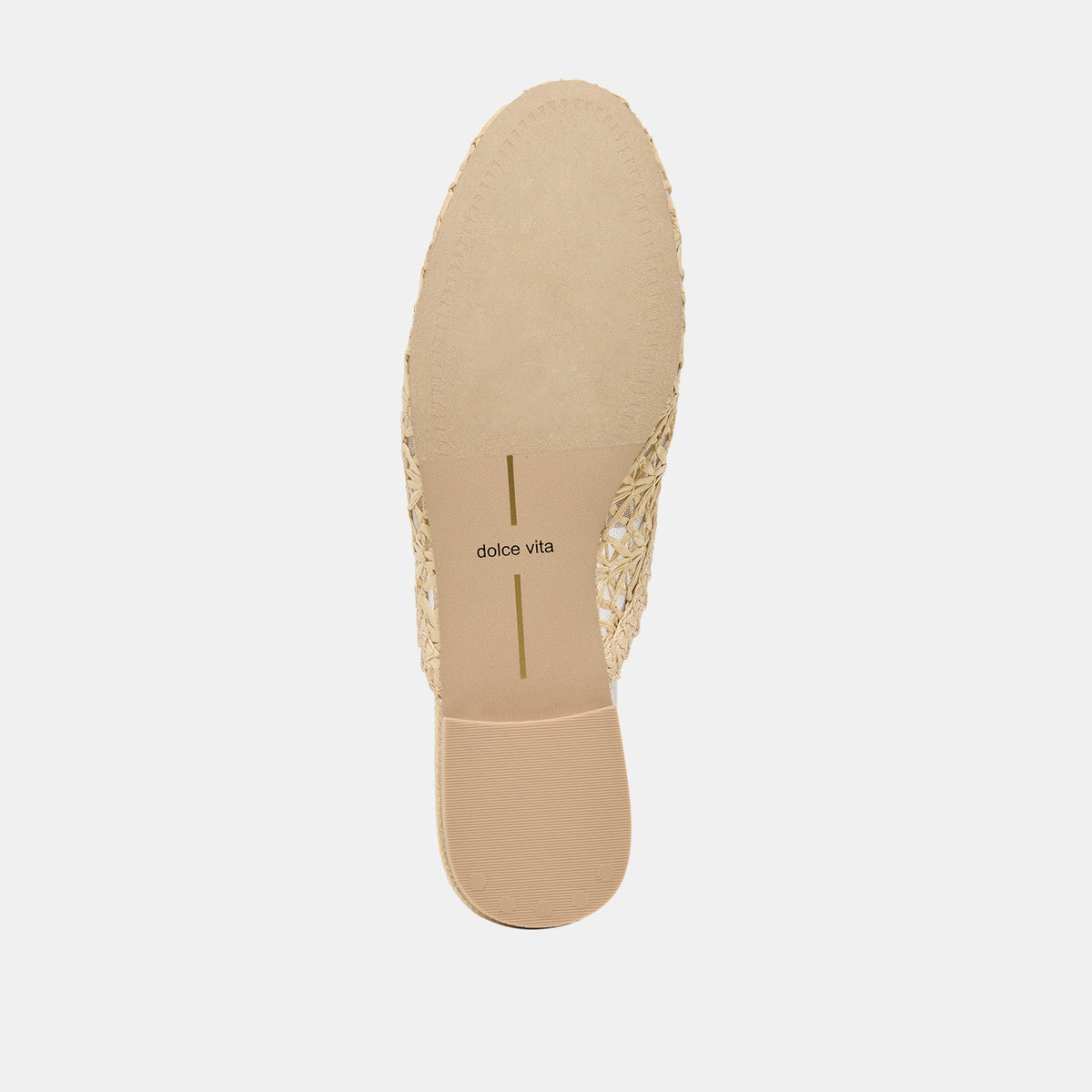 Kirt Lt Natural Cross Hatch Raffia Flats | Dolce Vita Popular