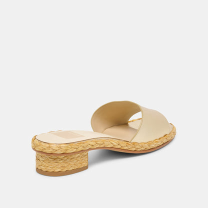 Dixi Platinum Leather Sandals | Dolce Vita Great Value