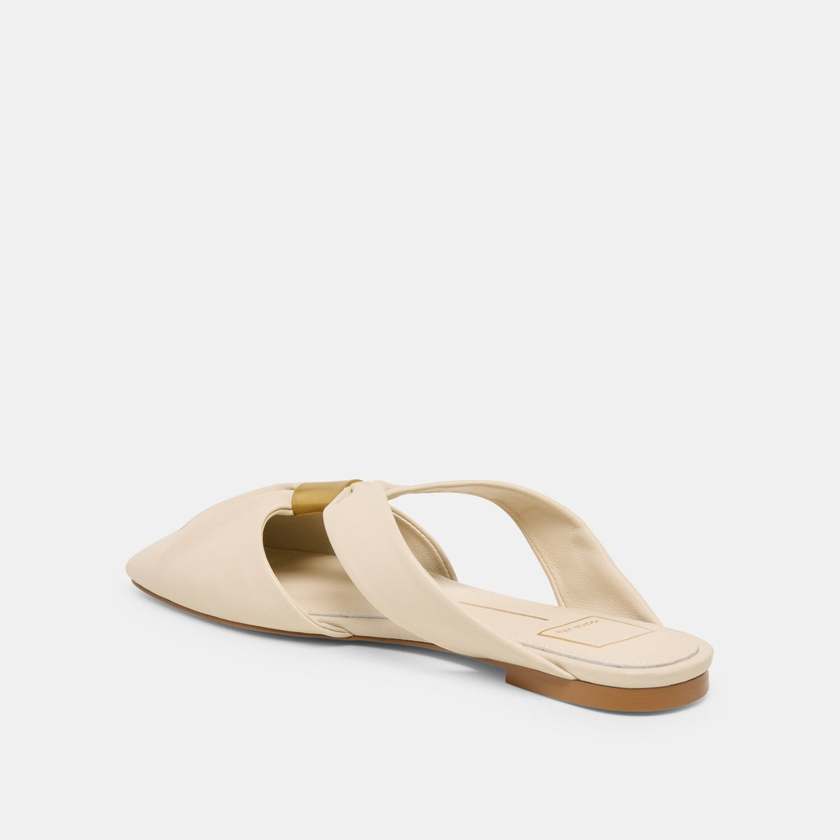 Franey White Leather Flats | Dolce Vita Latest