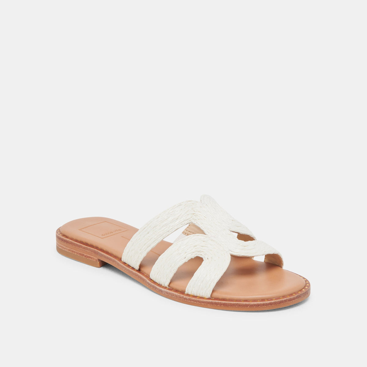 EMON SANDALS WHITE RAFFIA
 – Dolce Vita | Dolce Vita Latest