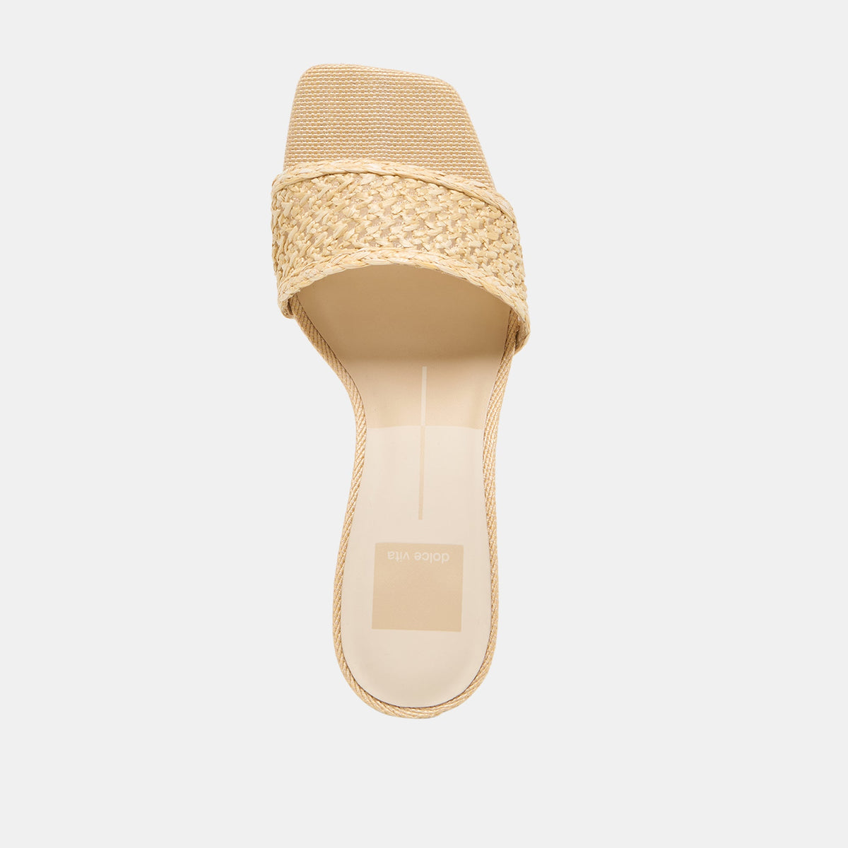 Qaily Lt Natural Raffia Wedges | Dolce Vita Featured
