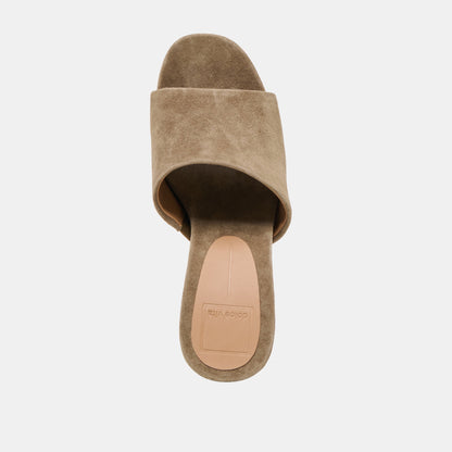 Holta Olive Suede Wedges | Dolce Vita Discount