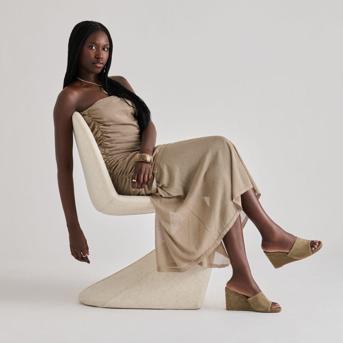 Holta Olive Suede Wedges | Dolce Vita Discount