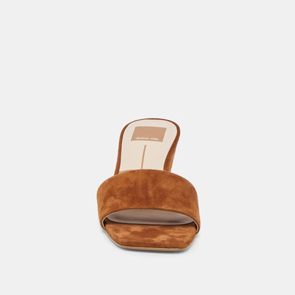Qaily Brown Suede Wedges | Dolce Vita Trusted